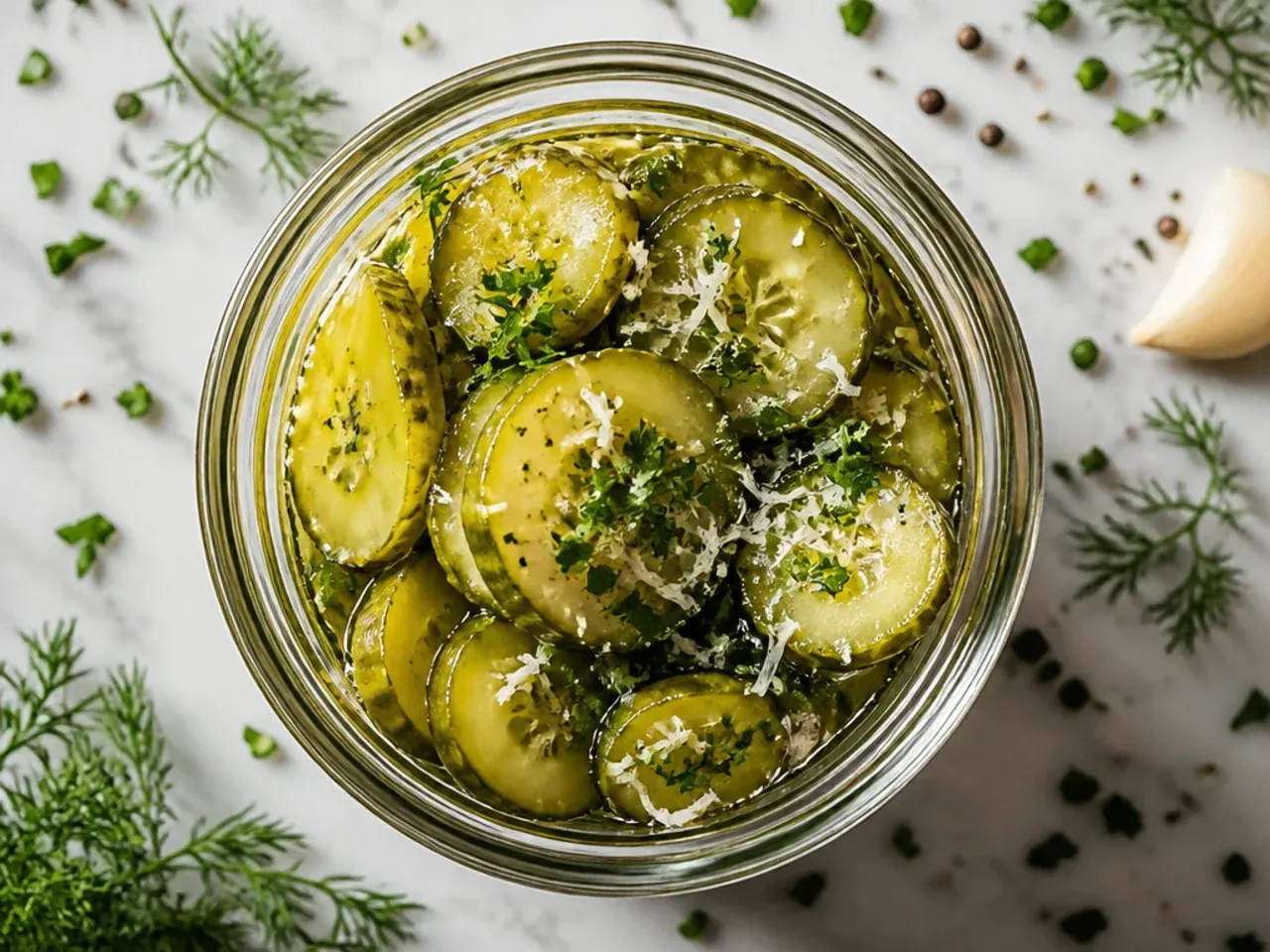 dill pickles homemade easy refrigerator — storage or make-ahead tips