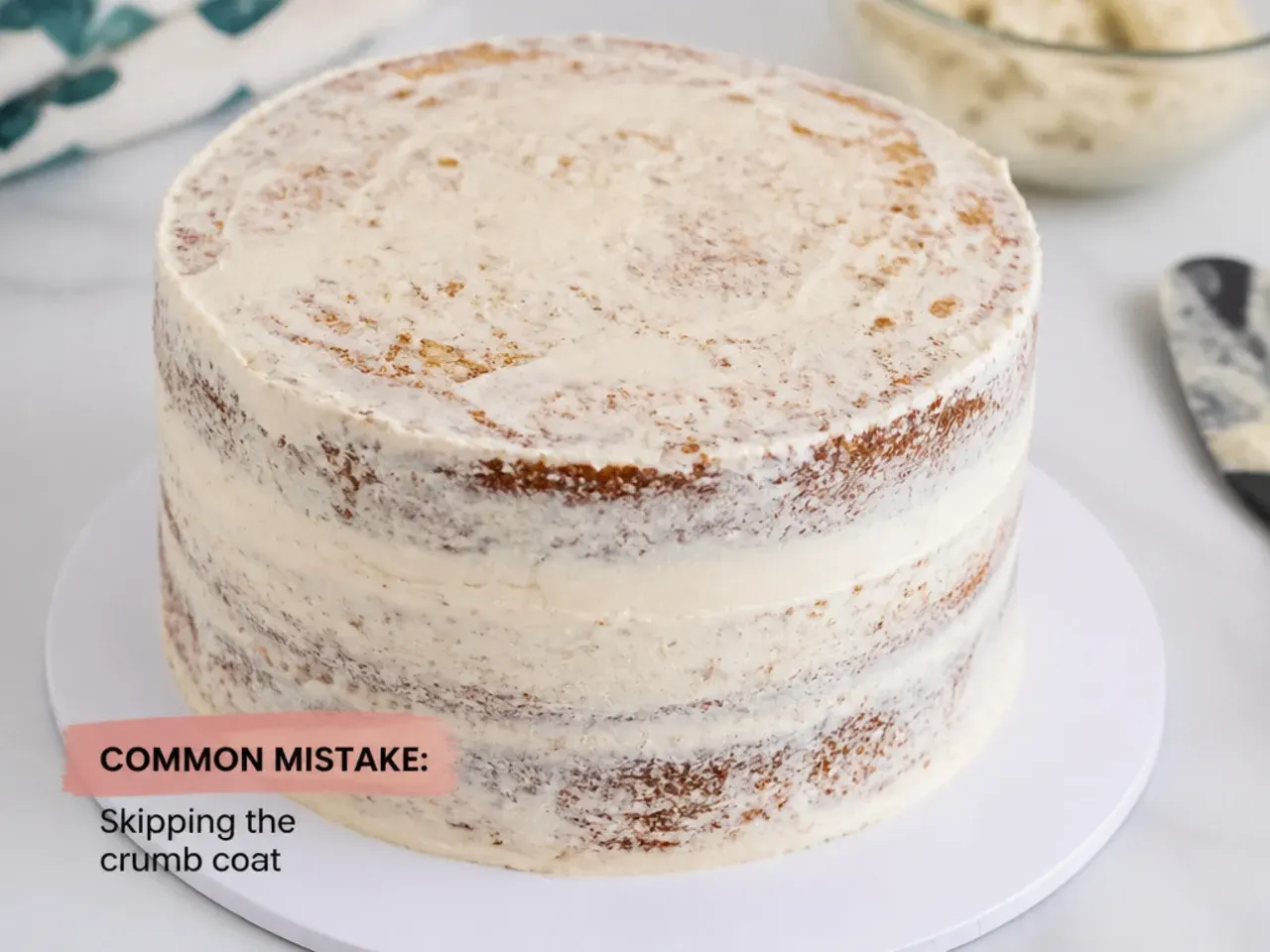 Common mistakes to avoid on dinosaur cake designs like skipping crumb coat