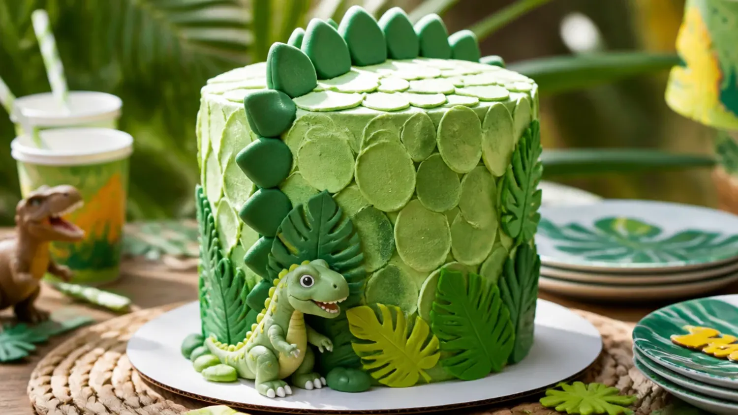 dinosaur cake for boys — 25 Beautiful Dinosaur Cakes for Boys