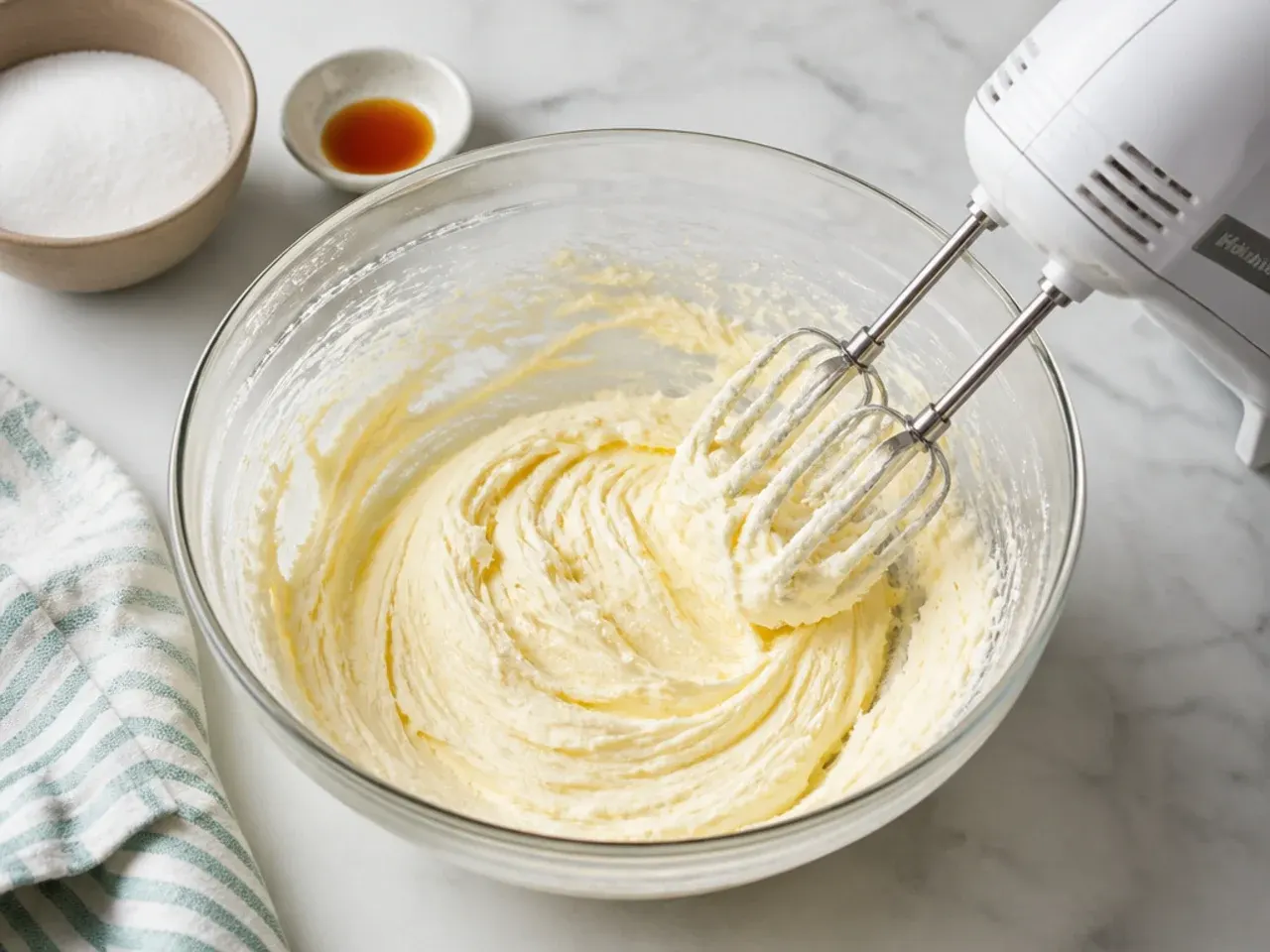 dinosaur cake for boys — step 3: cream butter and sugar