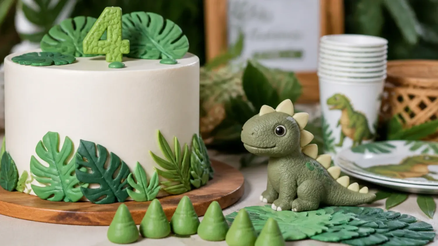 dinosaur cake topper — 20 Creative Dinosaur Cake Topper Ideas