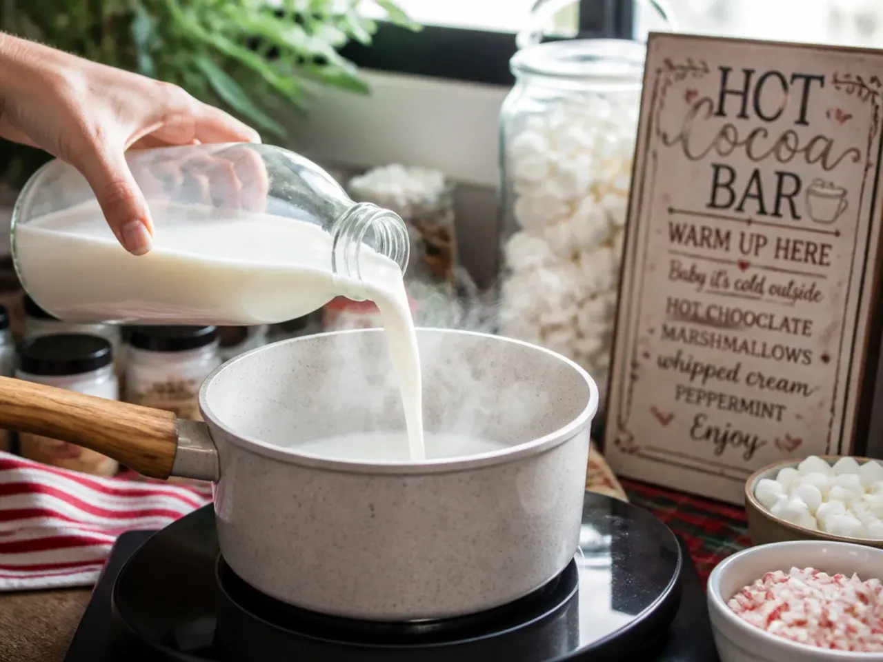diy dollar tree hot cocoa bar recipe step 3