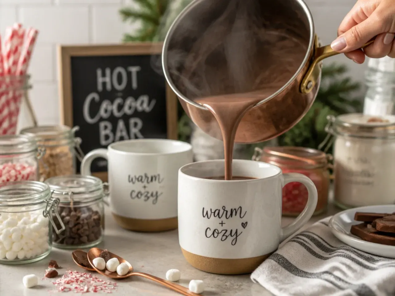 diy dollar tree hot cocoa bar recipe step 5