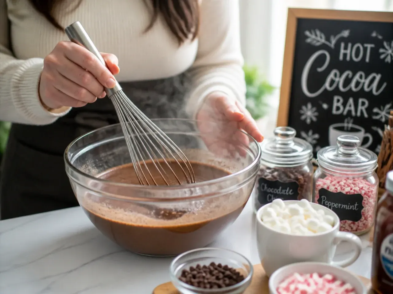 dollar tree hot cocoa bar recipe step 3