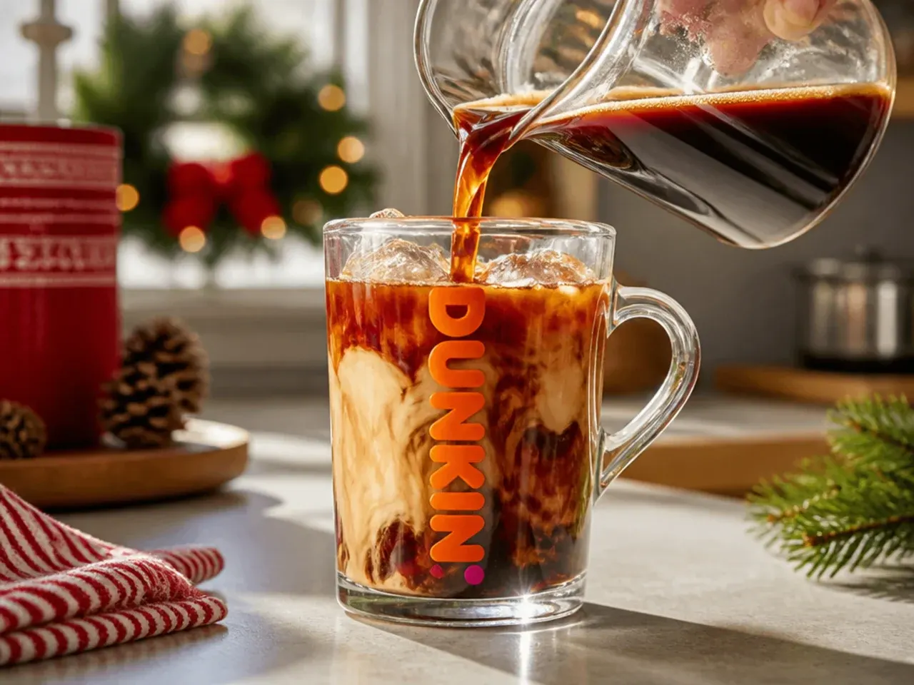 dunkin christmas drinks recipe step 1