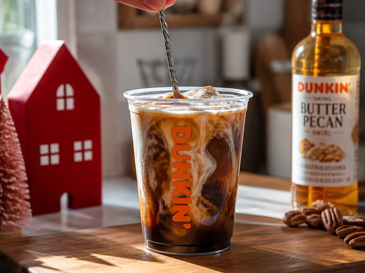 dunkin christmas drinks recipe step 2