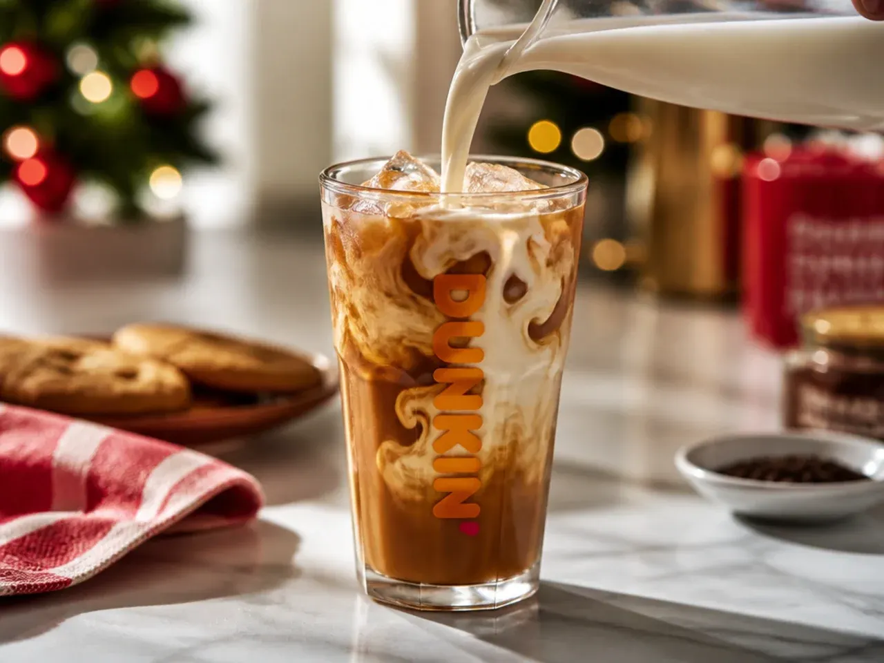 dunkin christmas drinks recipe step 3