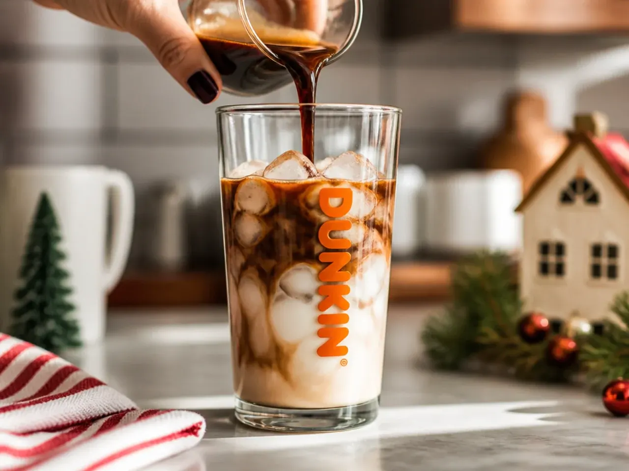 dunkin christmas drinks recipe step 4