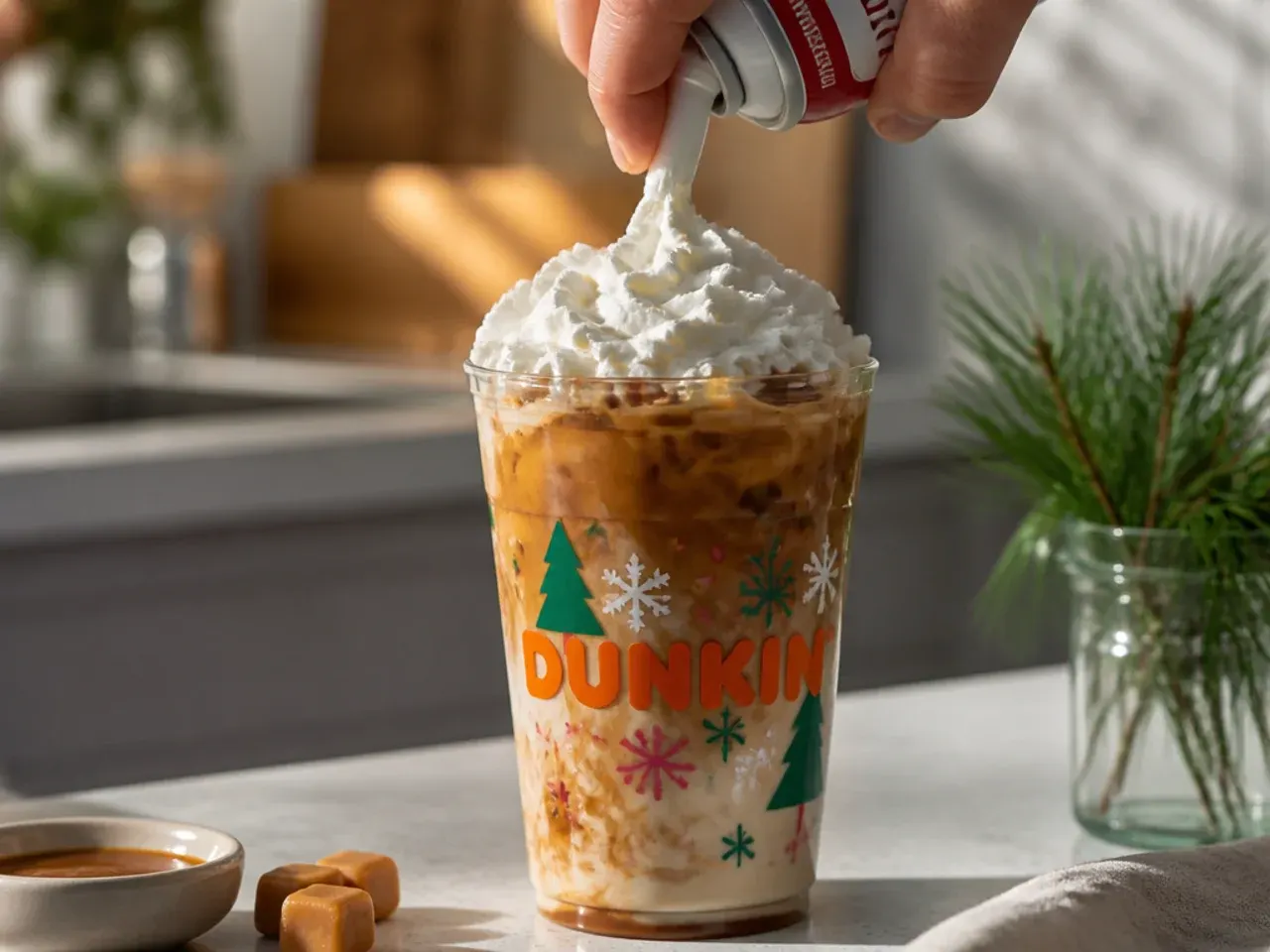 dunkin christmas drinks recipe step 5