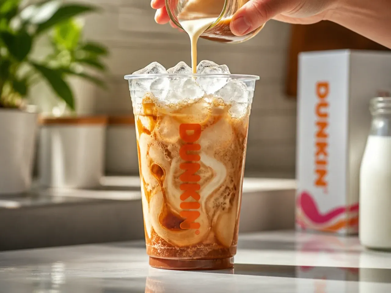dunkin coffee drinks recipe step 4