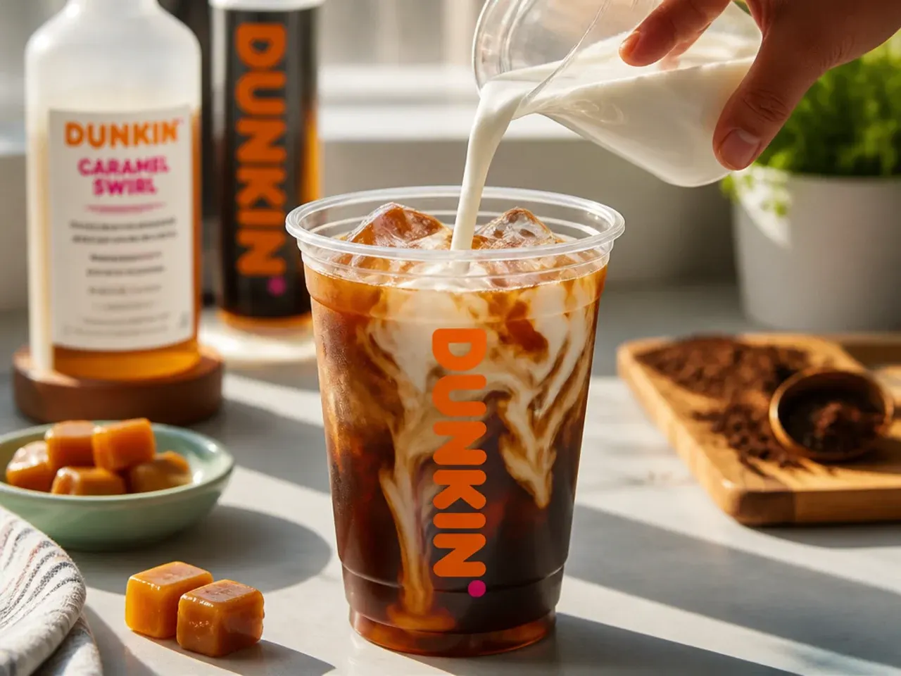 dunkin donuts drinks recipe step 6