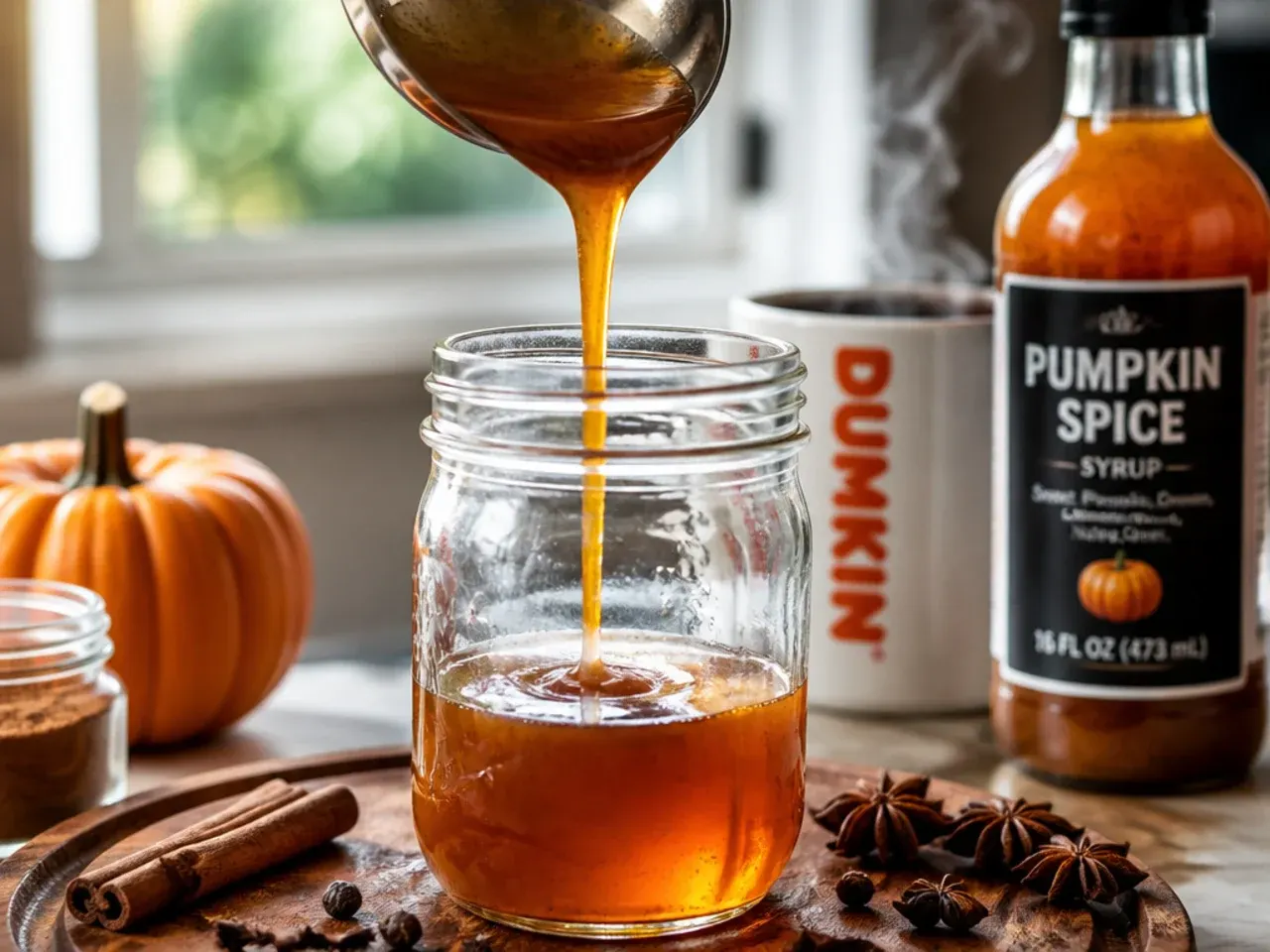 dunkin fall drinks recipe step 1