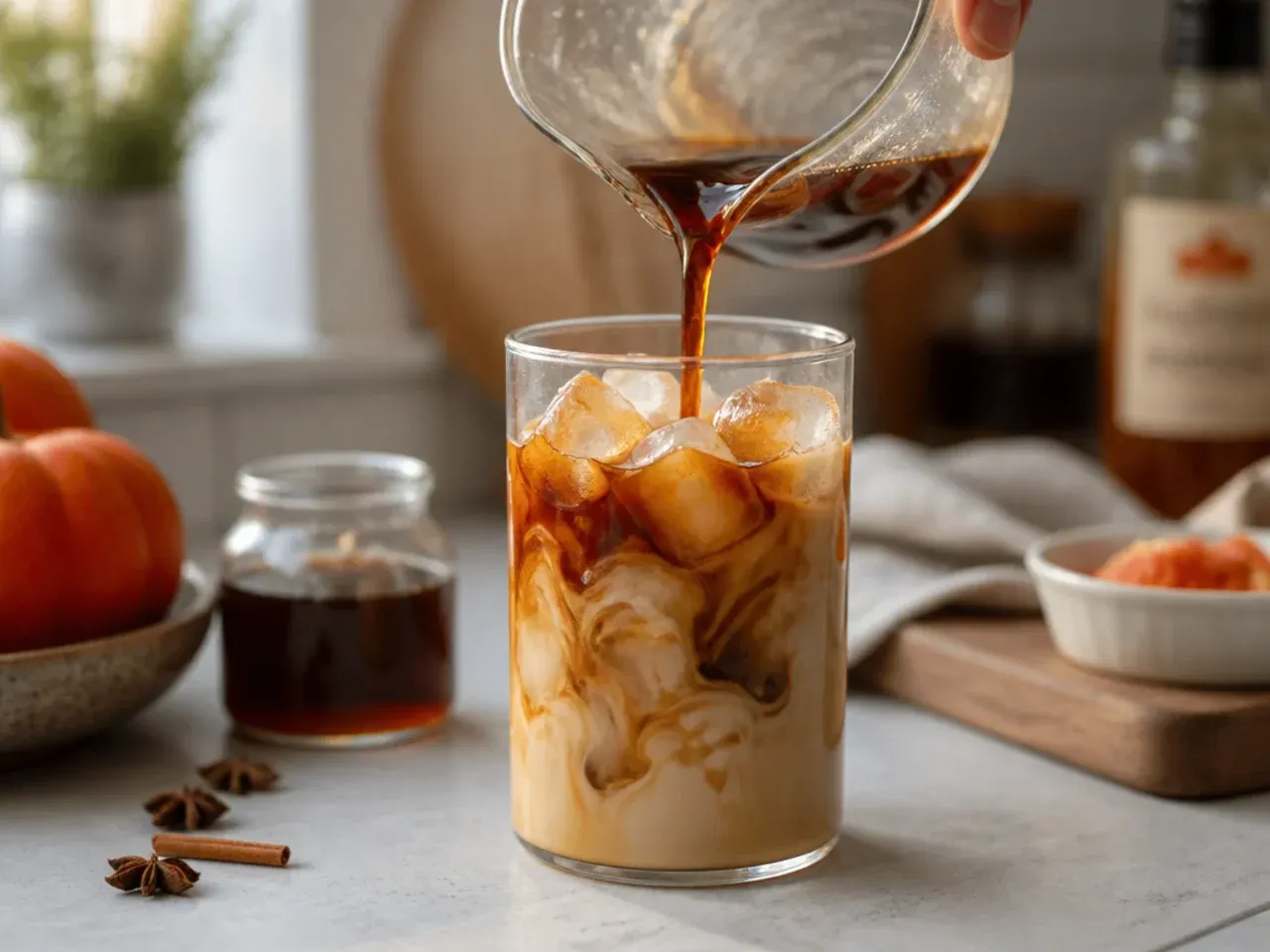dunkin fall drinks recipe step 2