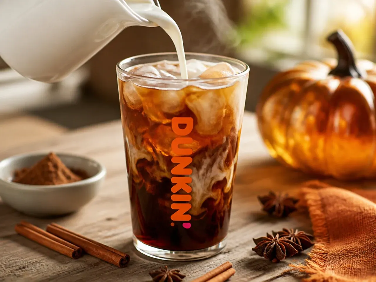 dunkin fall drinks recipe step 5