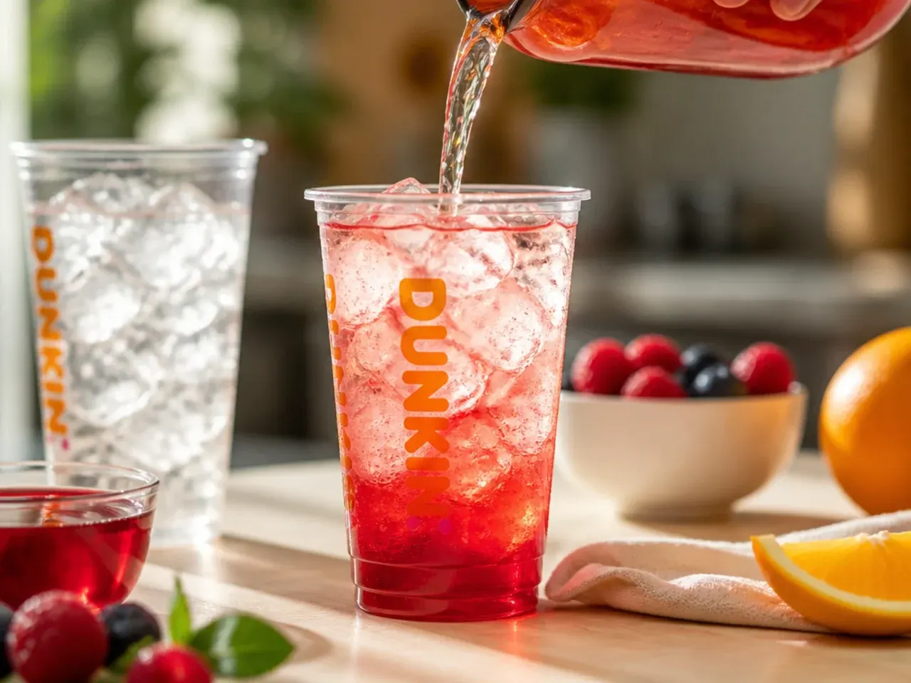 dunkin drinks refreshers recipe step 5
