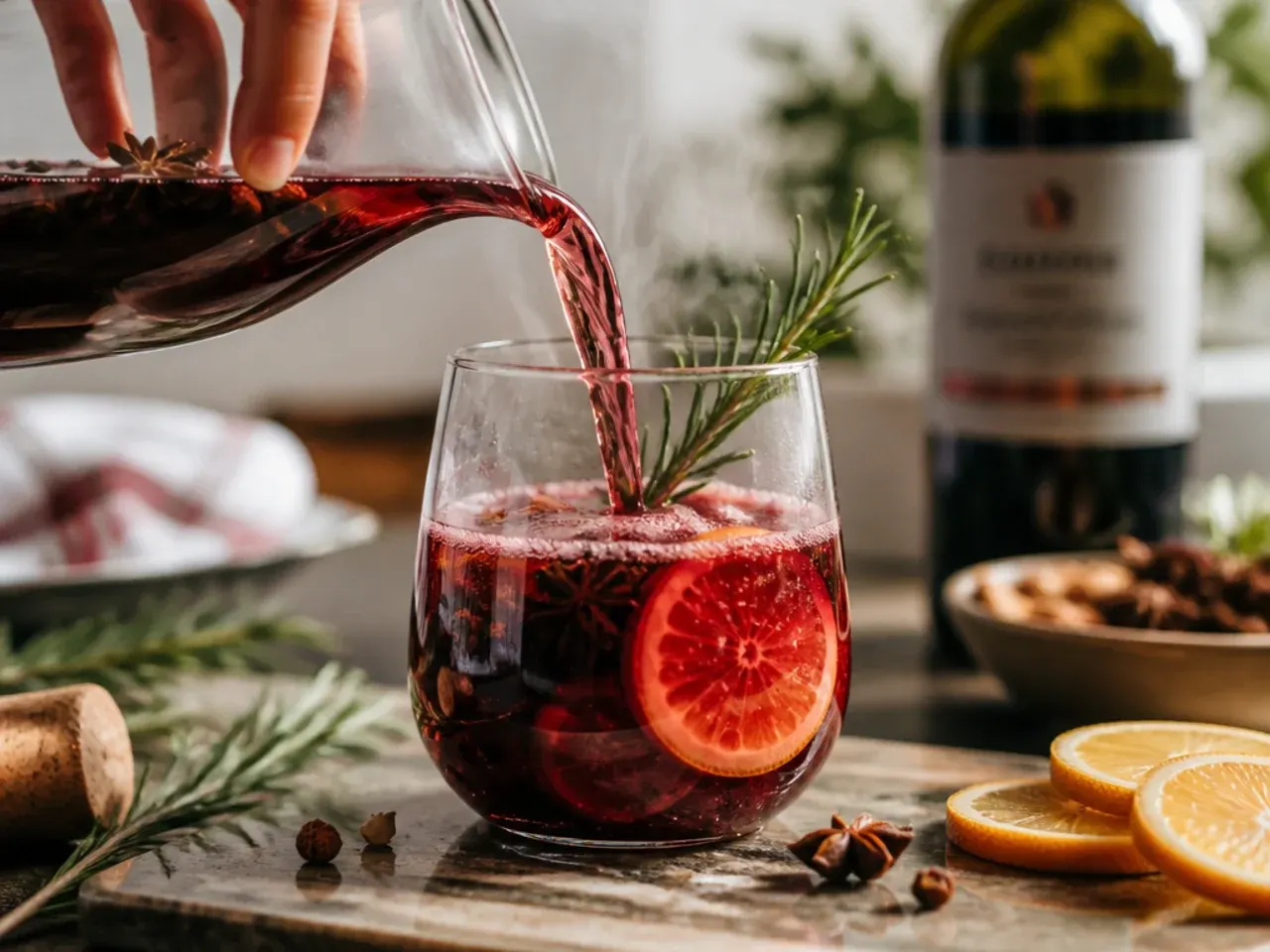 easy christmas drinks recipe step 1