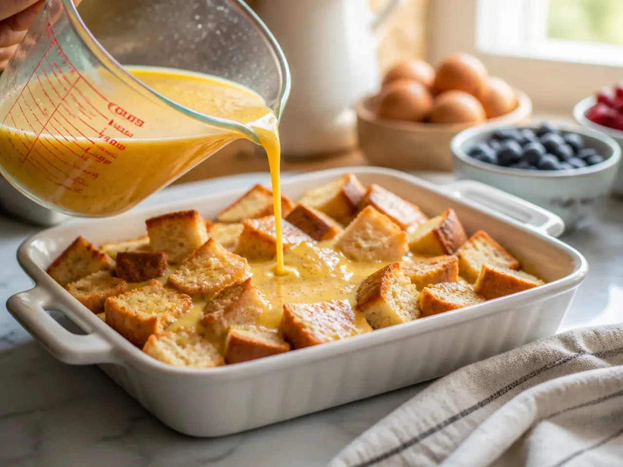 easy french toast casserole recipe step 3