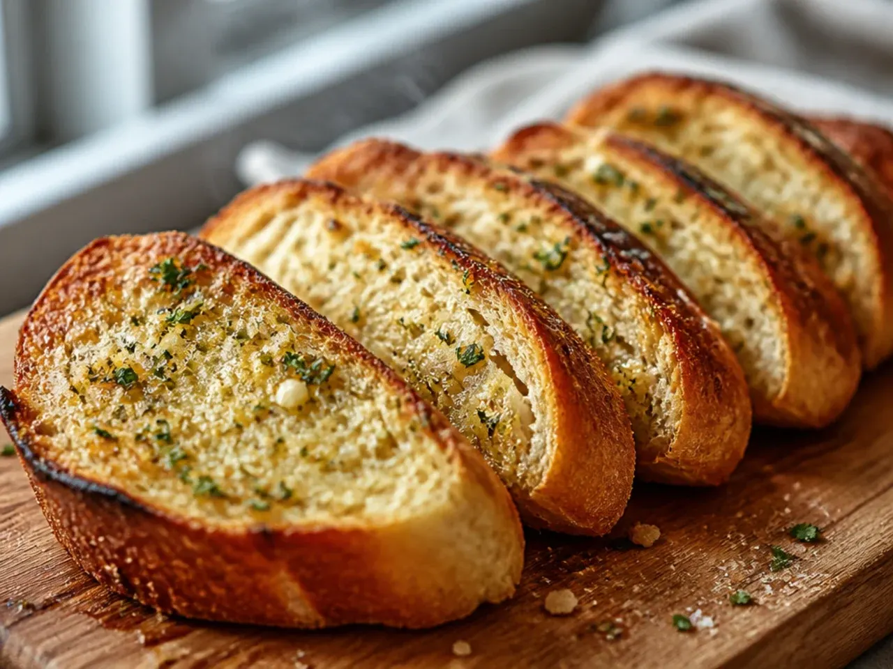 easy garlic bread recipe recipe step 6