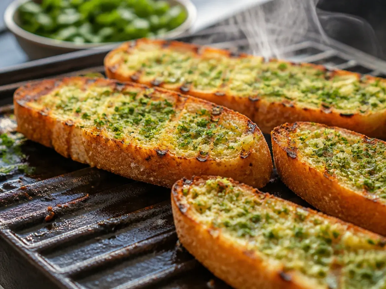 easy garlic bread recipe step 6