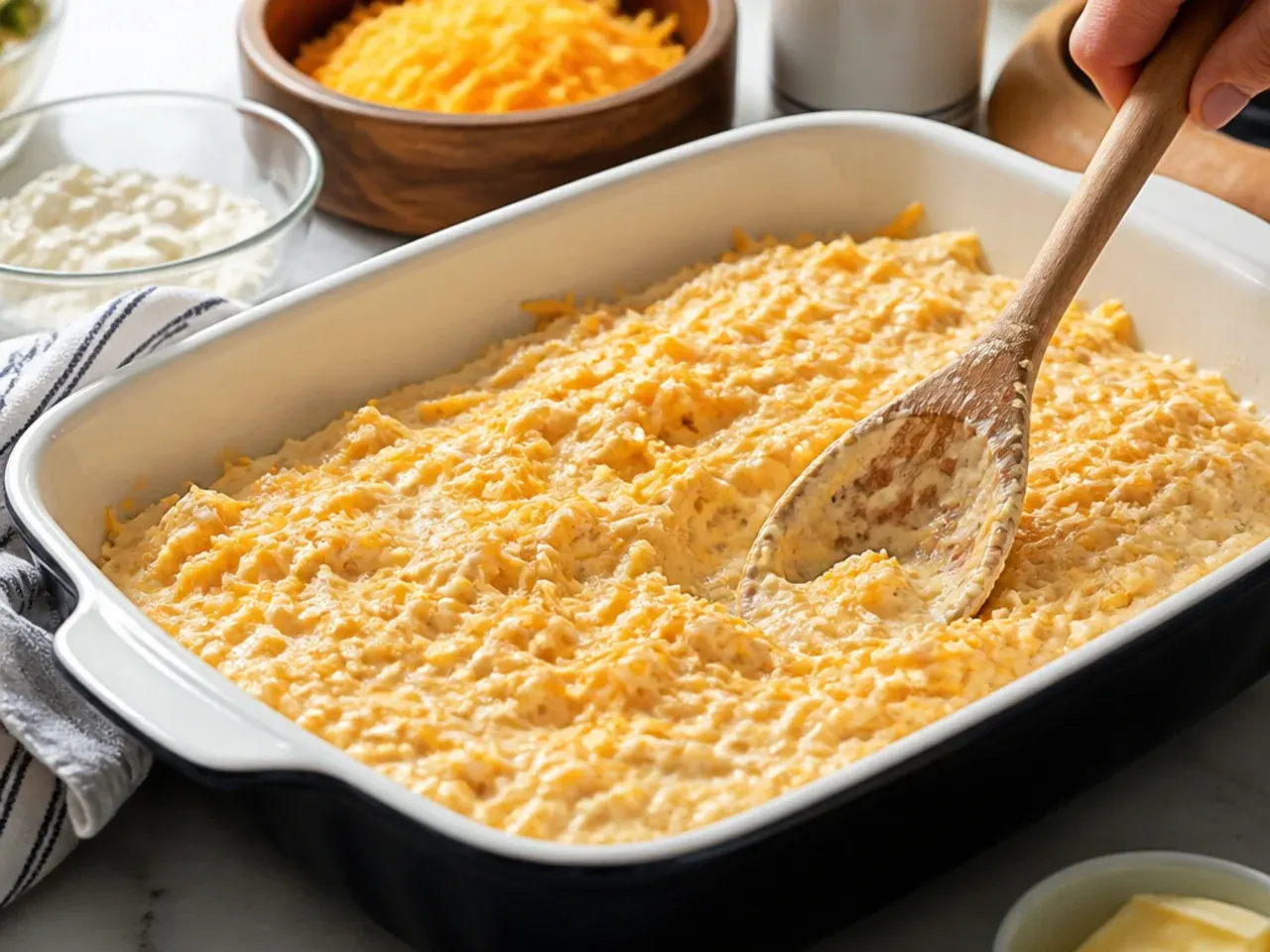 easy hashbrown casserole recipe step 11