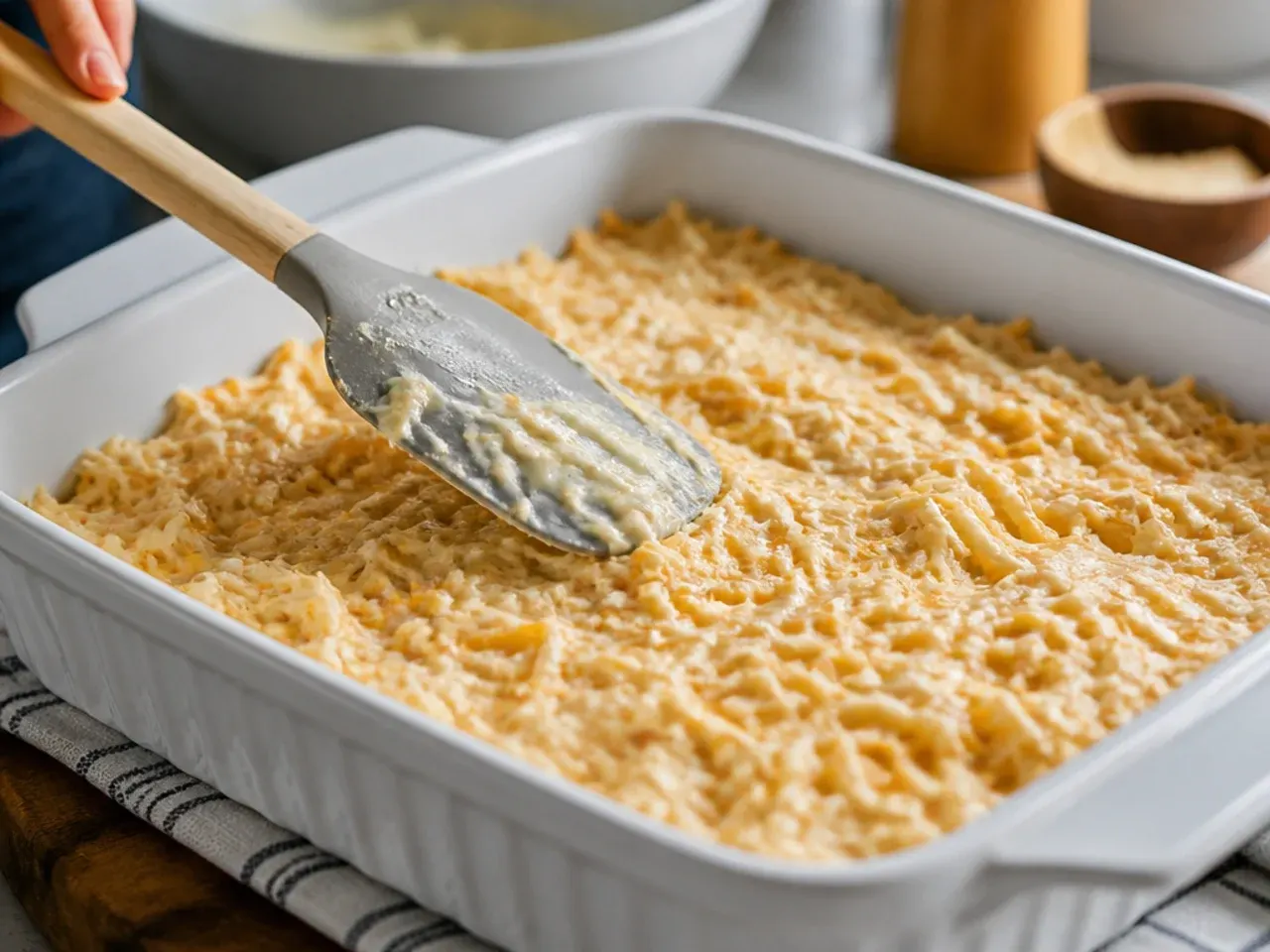 easy hashbrown casserole recipe step 13