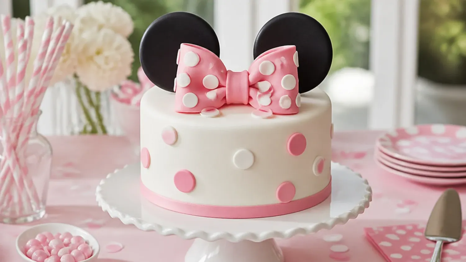 easy minnie mouse cake — 20 Easy Minnie Mouse Cakes to Make