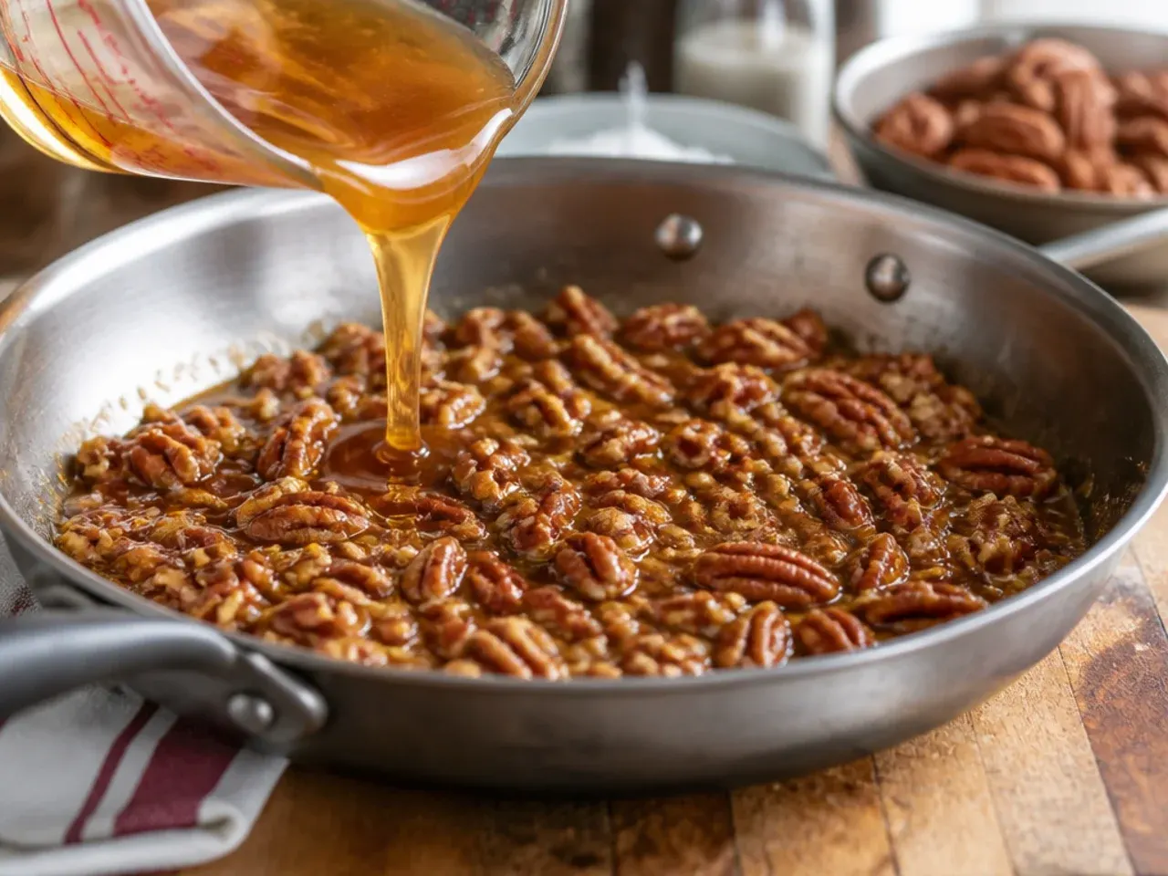 easy pecan pie recipe recipe step 3
