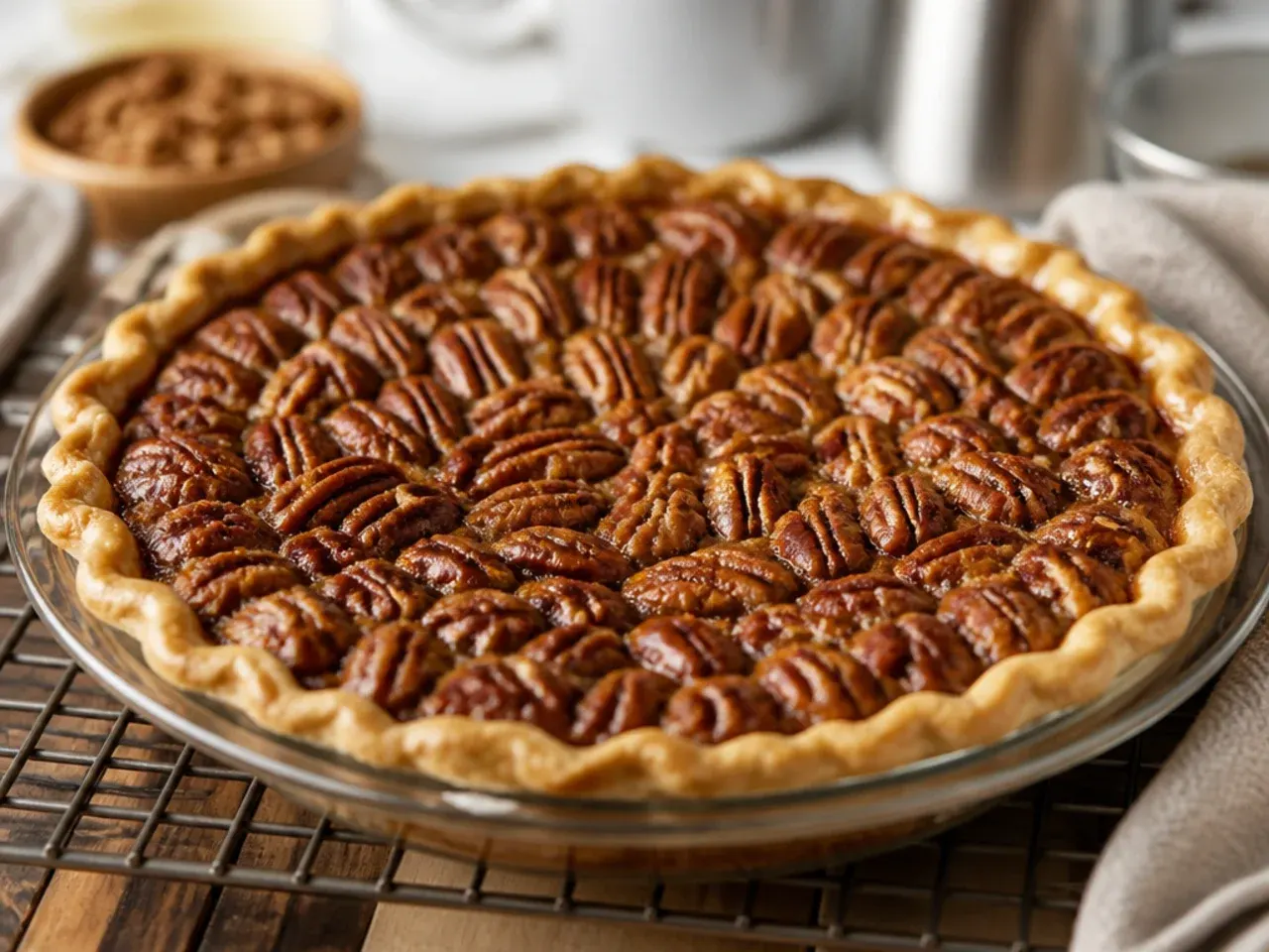 easy pecan pie recipe recipe step 6