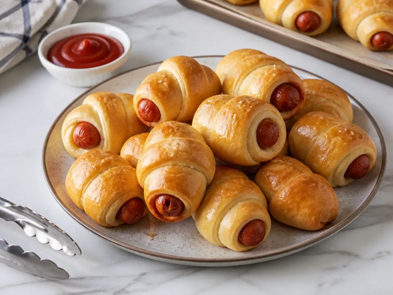 easy pigs in a blanket — step 7: rest and serve