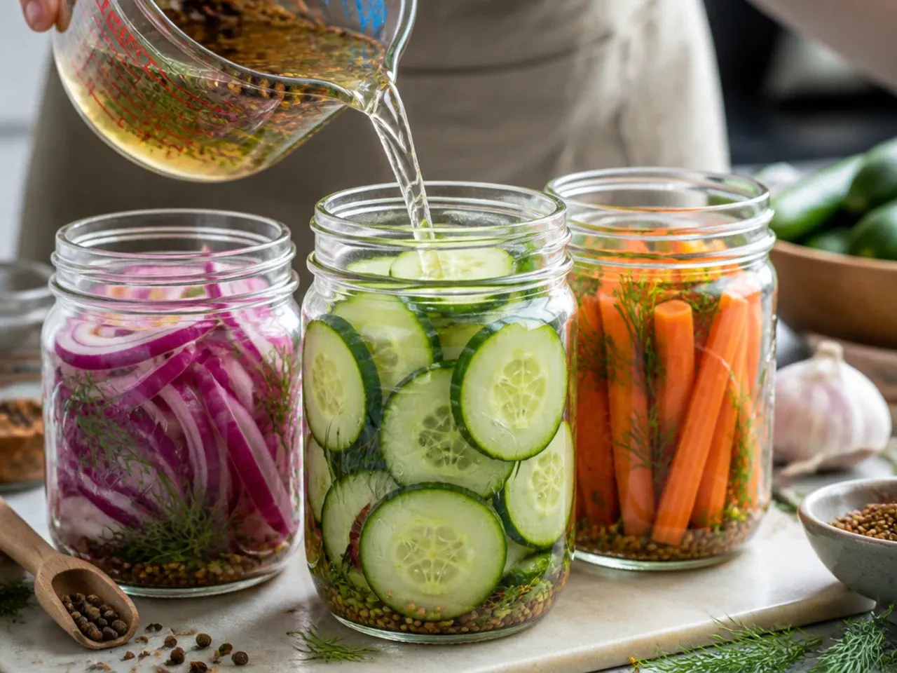 easy refrigerator pickles recipe step 4