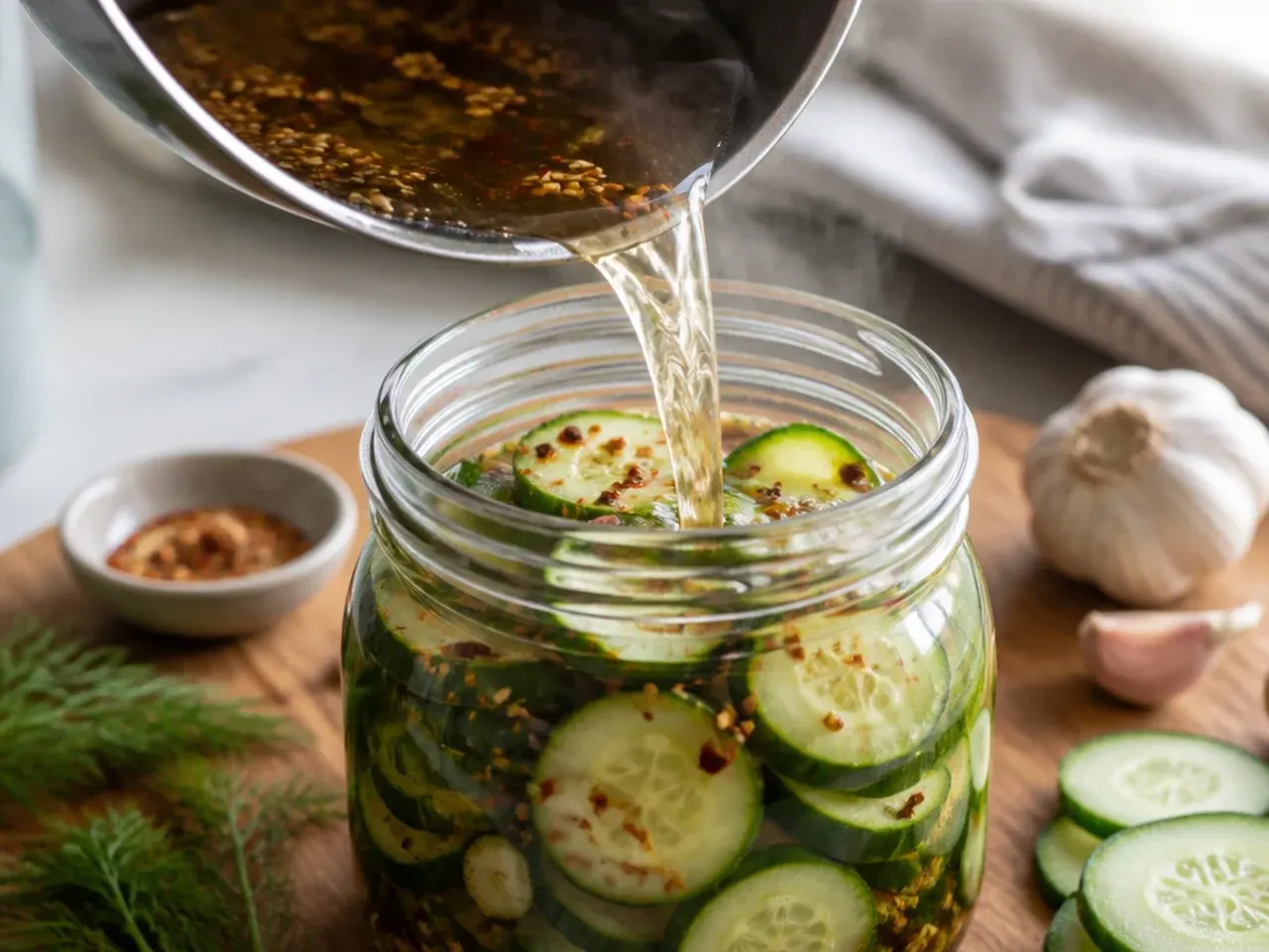 easy refrigerator pickles recipe step 5