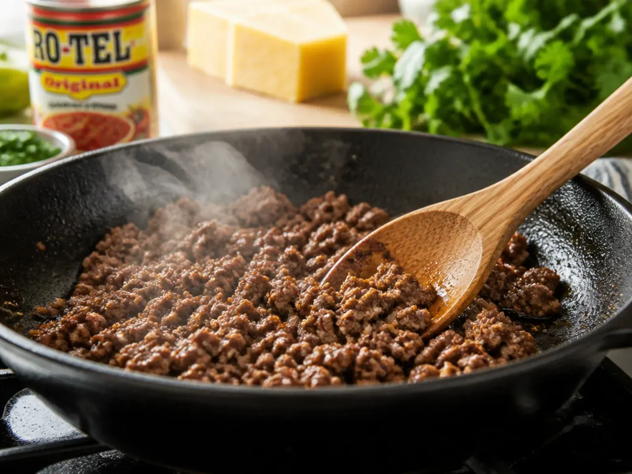easy rotel dip recipe step 1