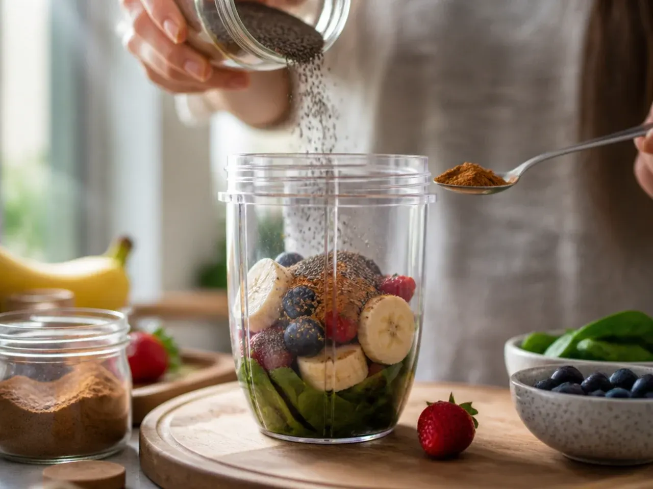 easy smoothie recipes healthy recipe step 8