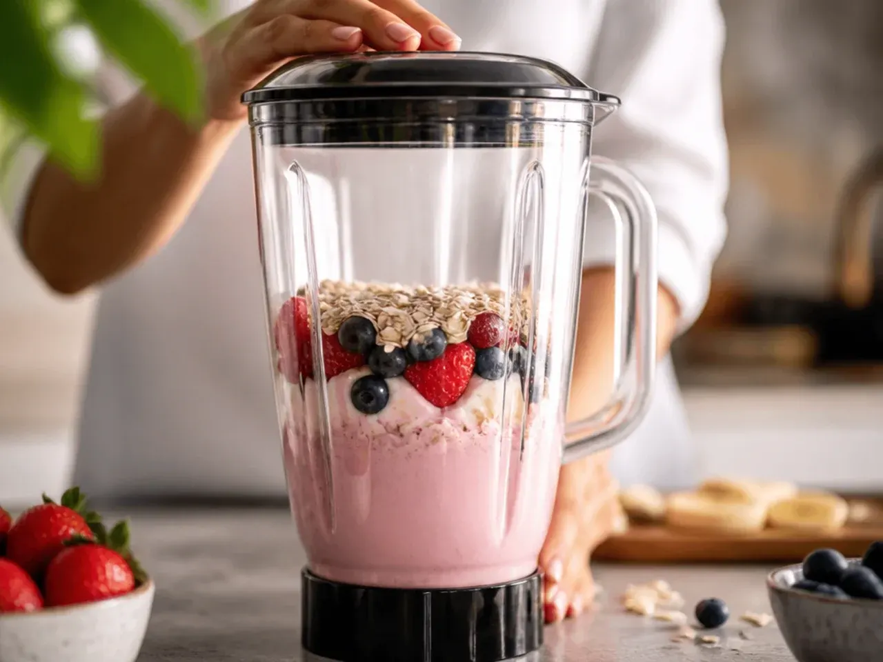 easy smoothie recipes healthy recipe step 13