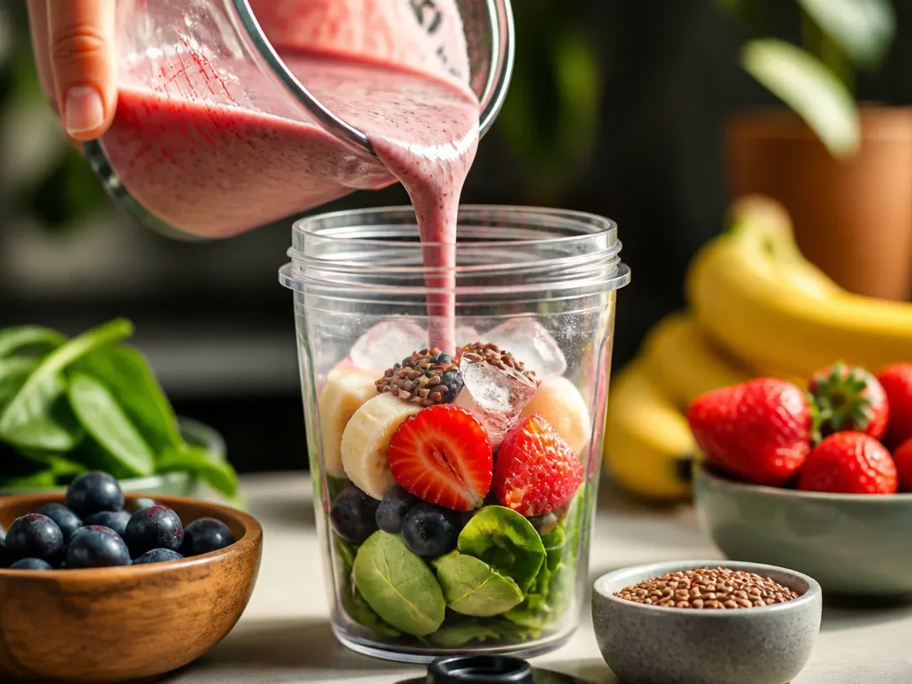 easy smoothie recipes healthy recipe step 14