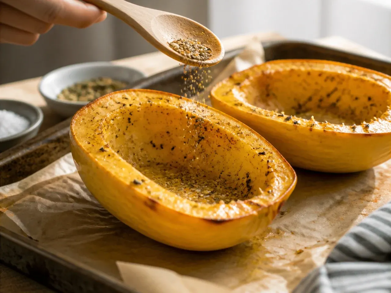 easy spaghetti squash recipes recipe step 2