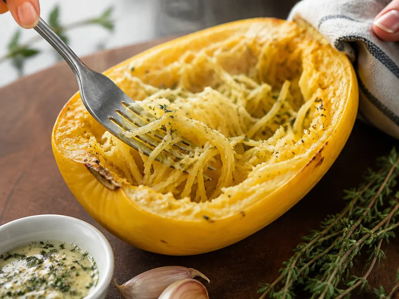 easy spaghetti squash recipes recipe step 5