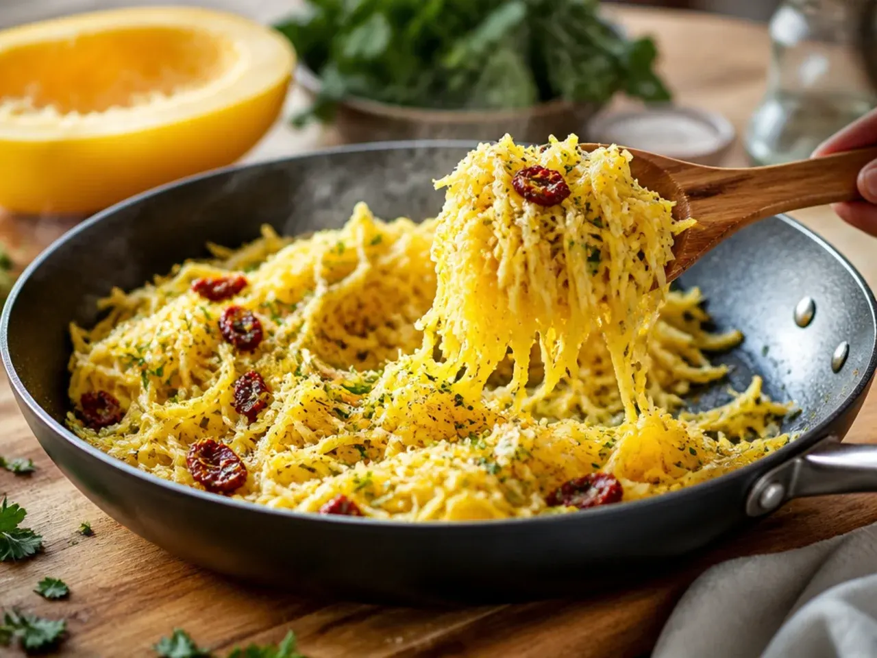 easy spaghetti squash recipes recipe step 7