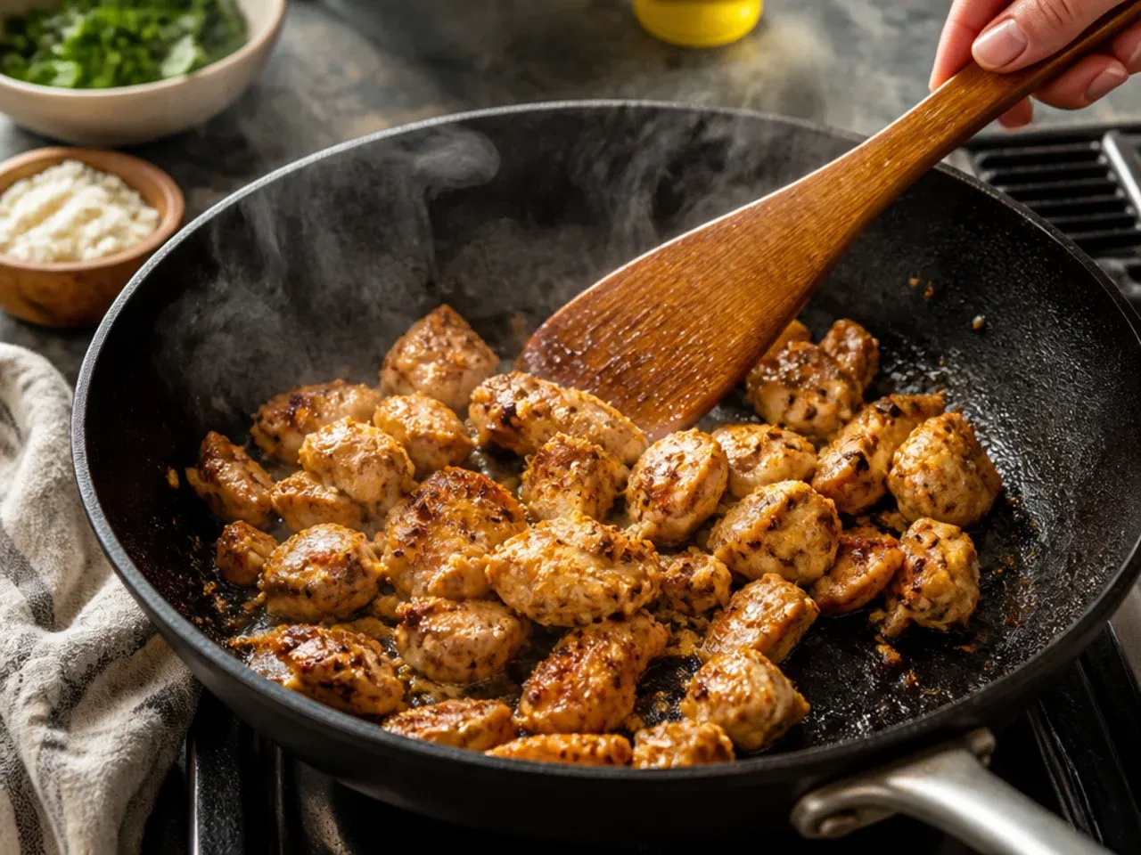 easy street corn chicken rice bowl recipe recipe step 5