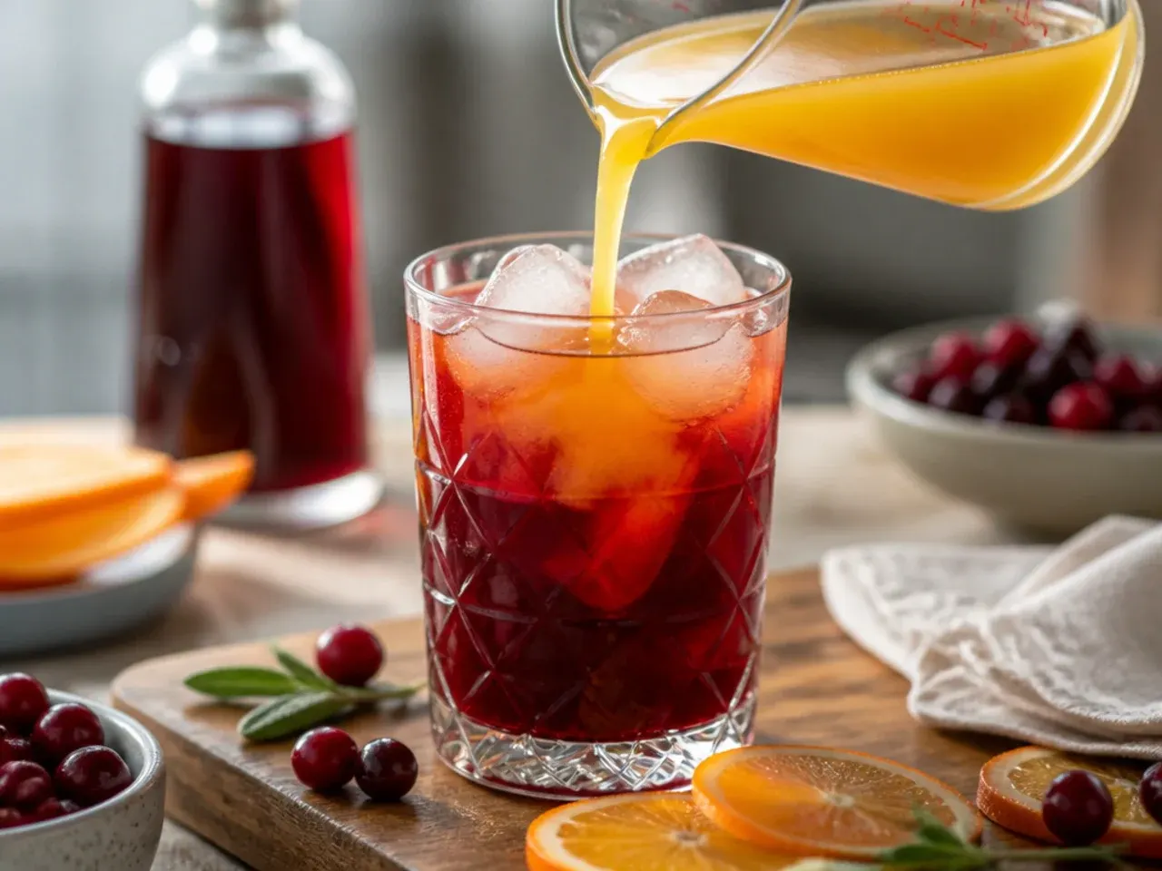 easy thanksgiving drinks recipe step 4