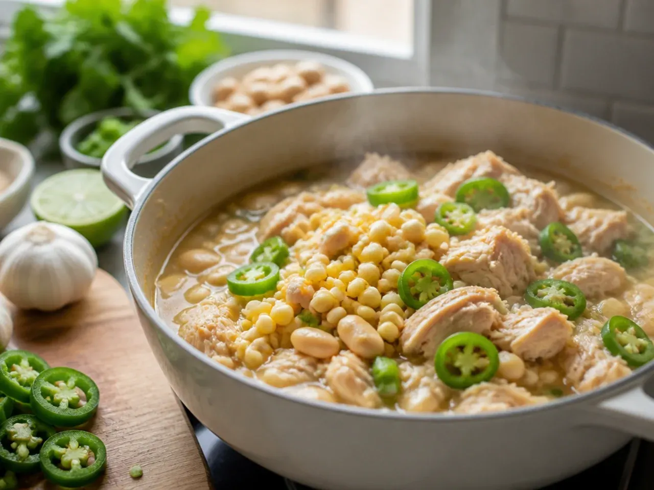 easy white chicken chili recipe step 5