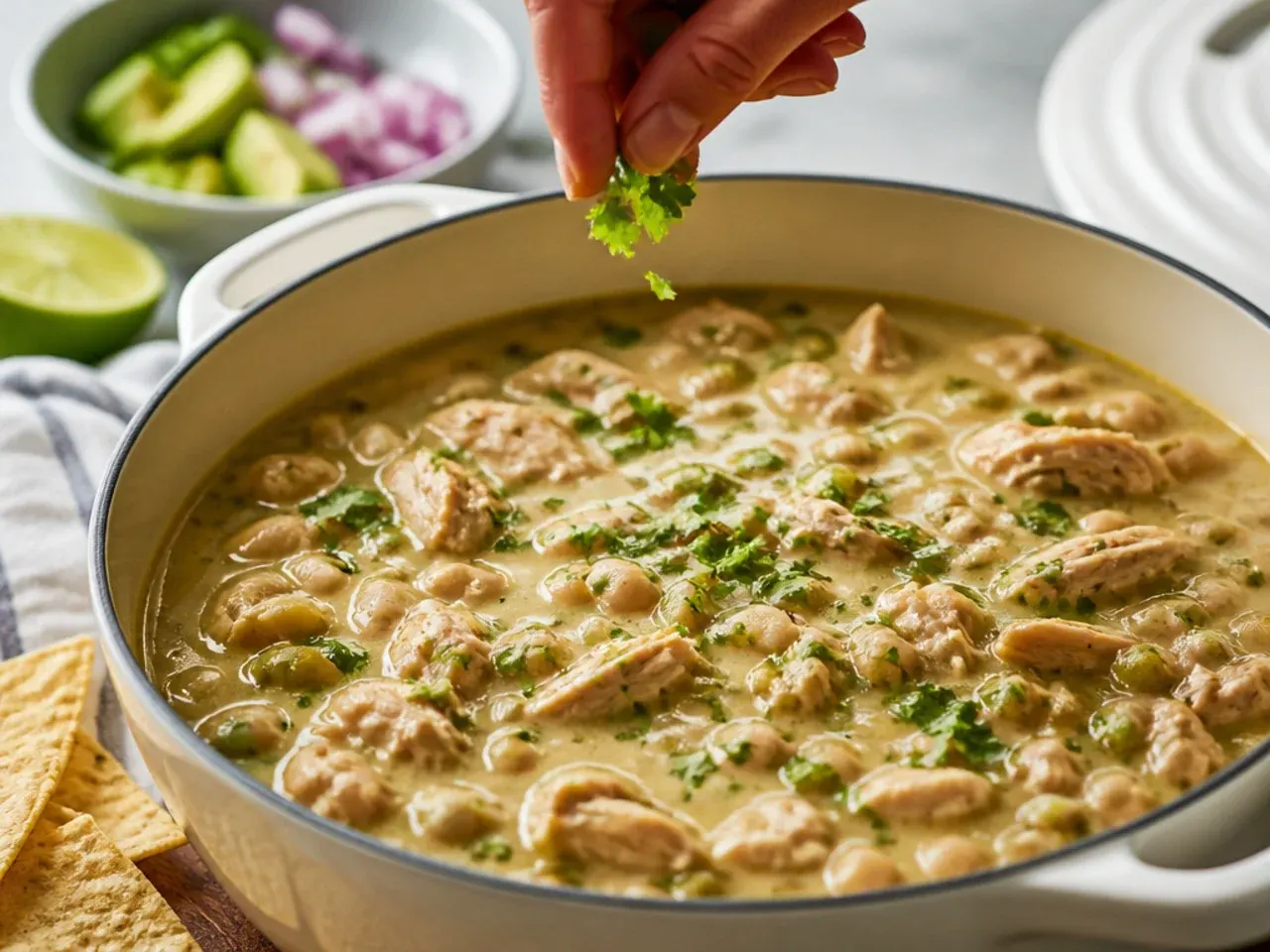 easy white chicken chili recipe step 7