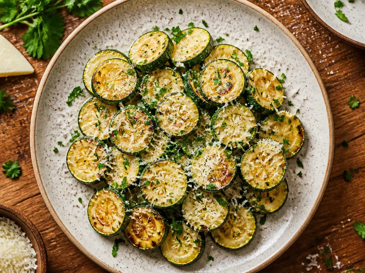 Grated zucchini being twisted and squeezed dry inside a clean tea towel over a sink.