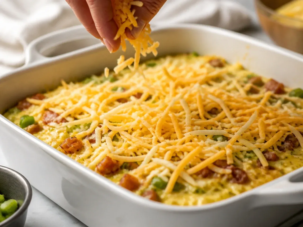 egg hashbrown casserole recipe step 5