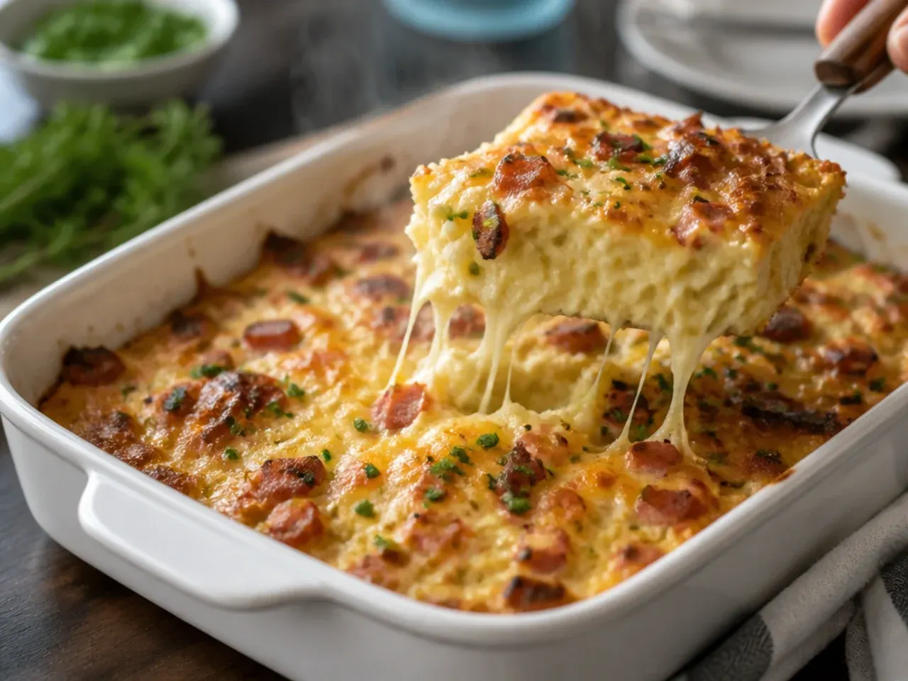 egg hashbrown casserole recipe step 6