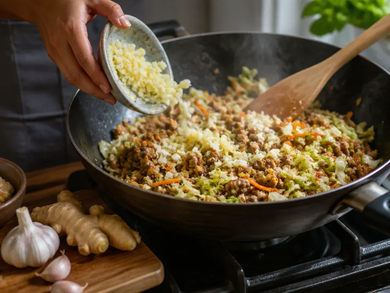 egg roll bowl recipes recipe step 4
