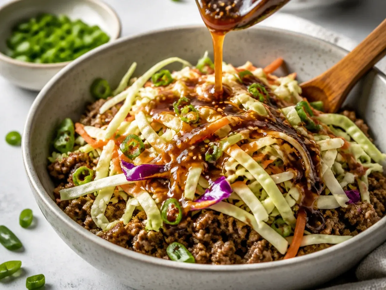 egg roll in a bowl easy recipe step 5