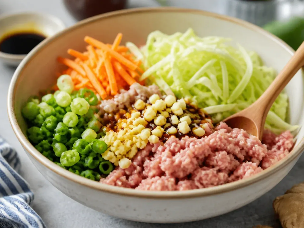 egg roll in a bowl recipe step 1