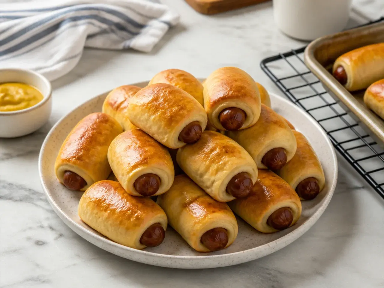 everything pigs in a blanket — step 7: rest and serve