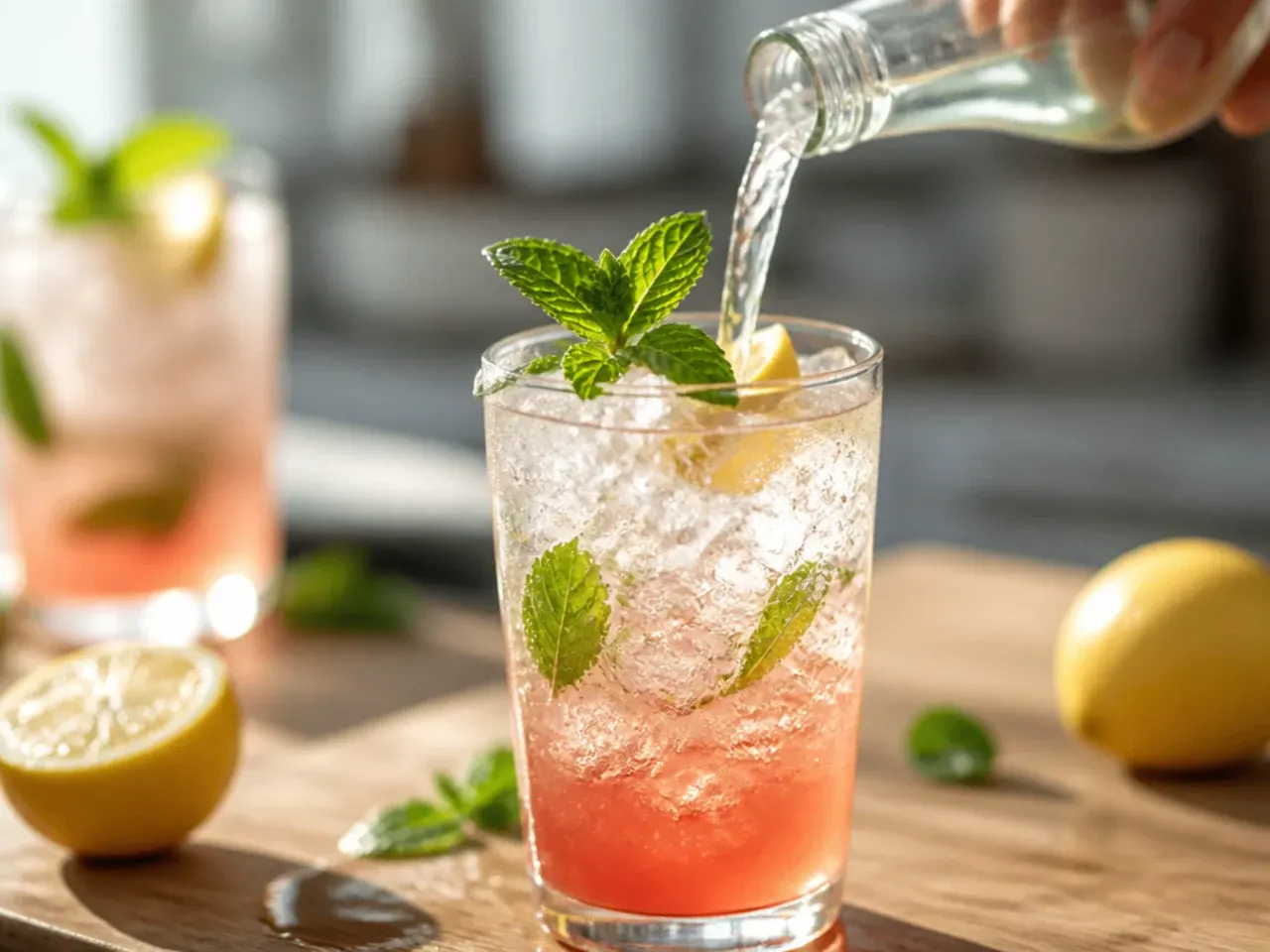 fancy non alcoholic drinks recipe step 4